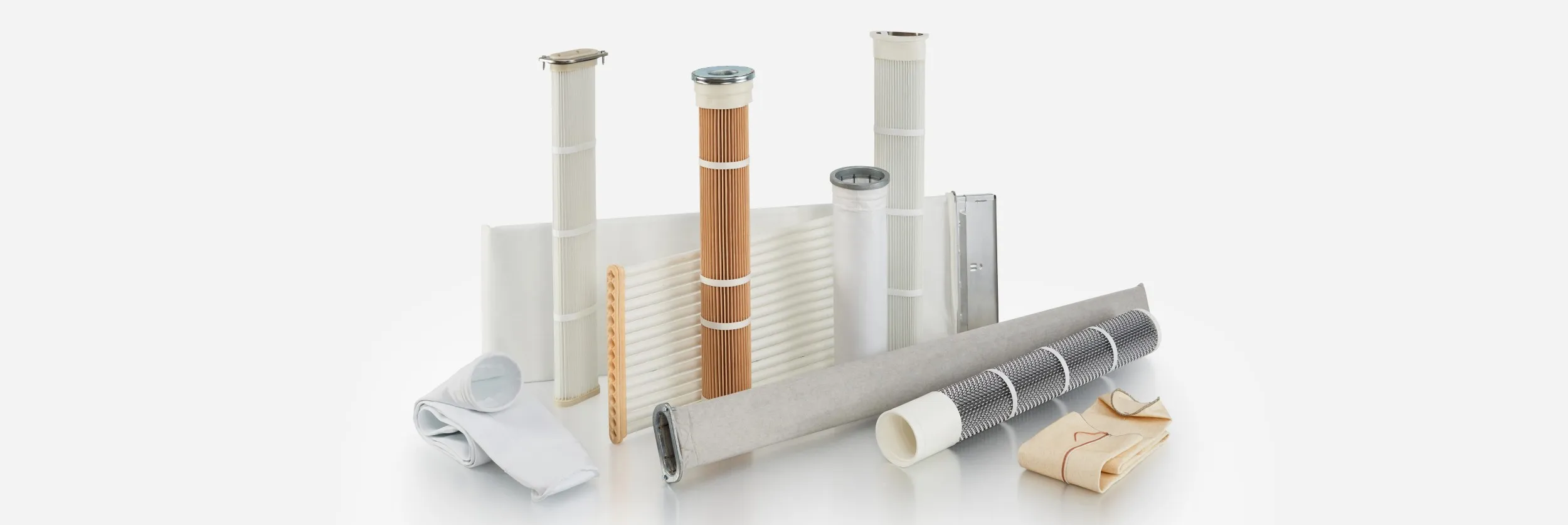 pliseli-torba-filtre-185 Conveyor Dust Collection Filter - Image 1